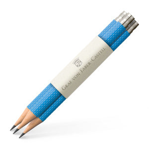 3 Taschenbleistifte für den perf. Bleistift, Gulf Blue