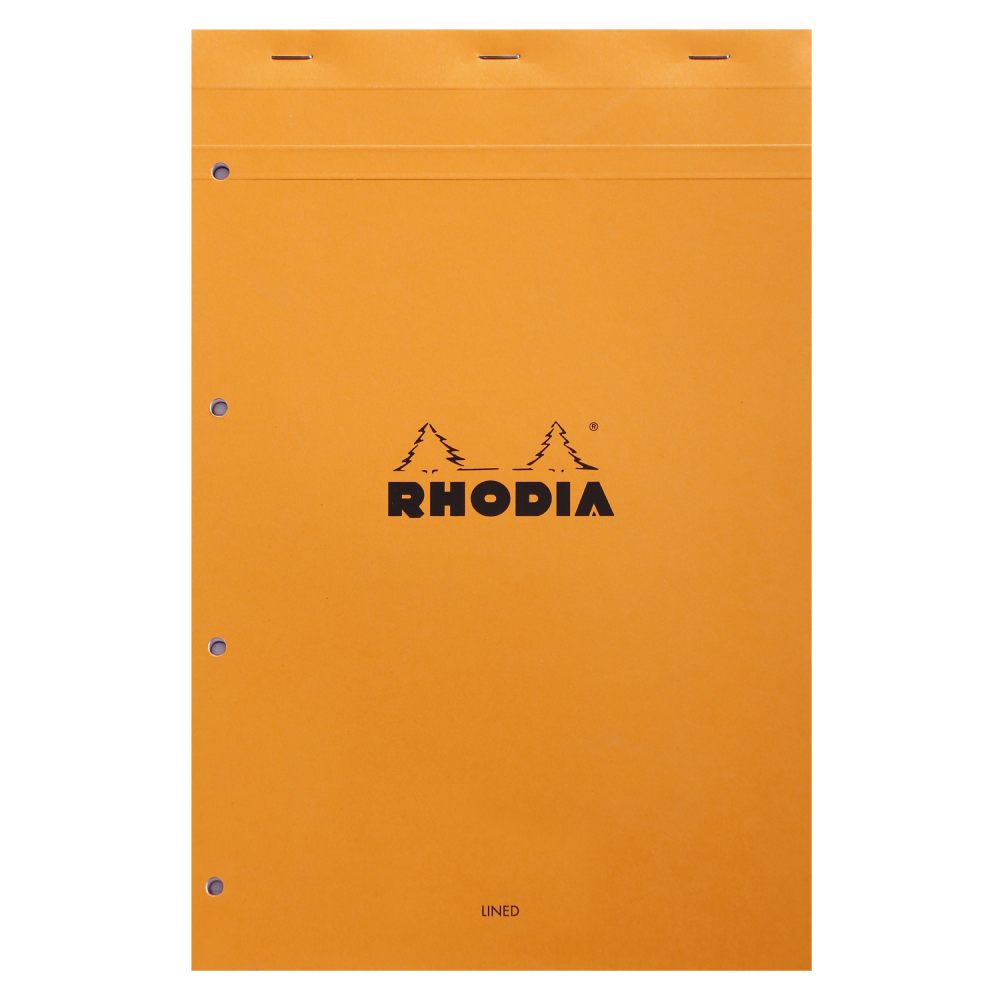 Rhodia - Notizblock A4+ No. 20 liniert, orange