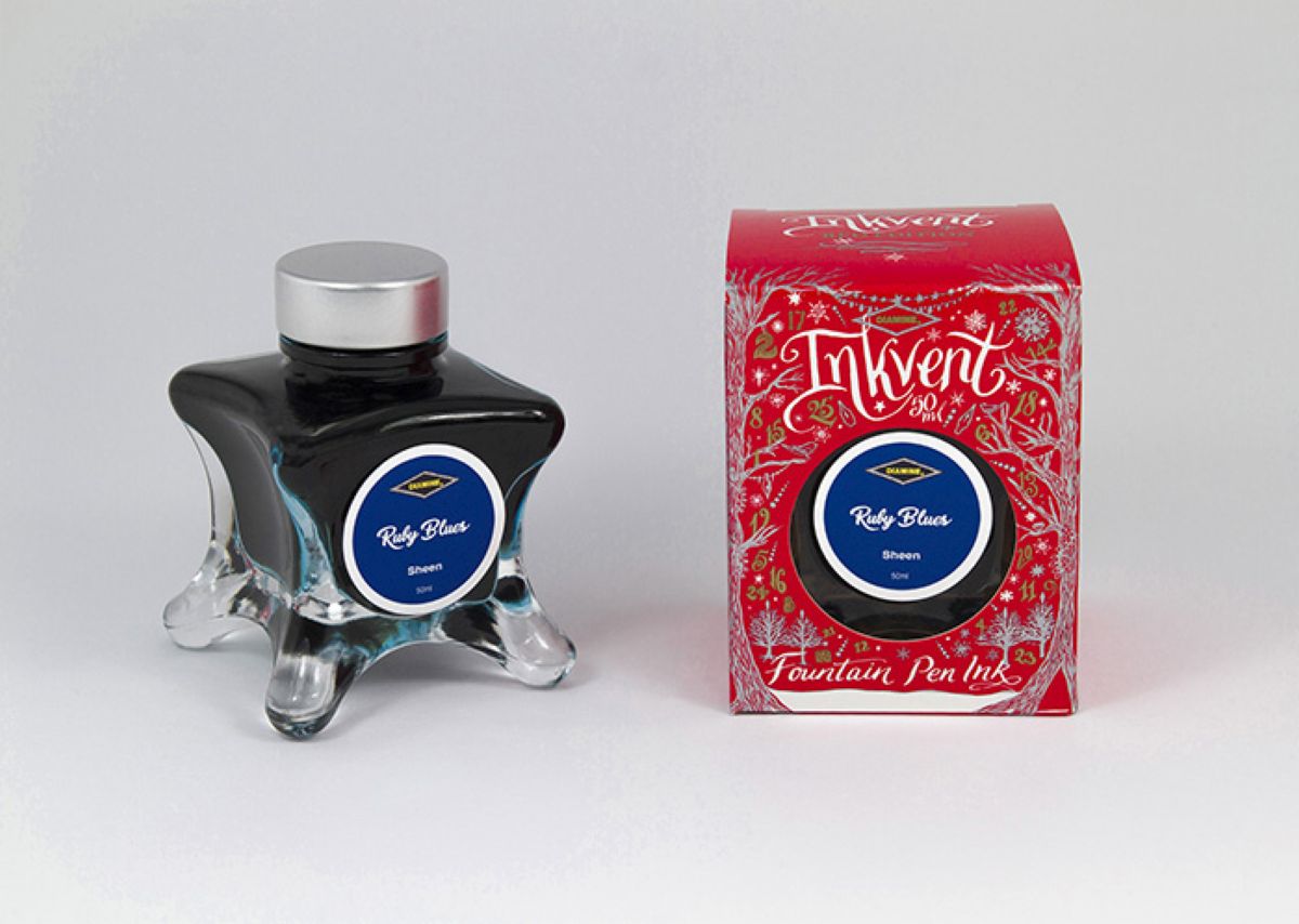 Diamine Red Inkvent - Ruby Blues