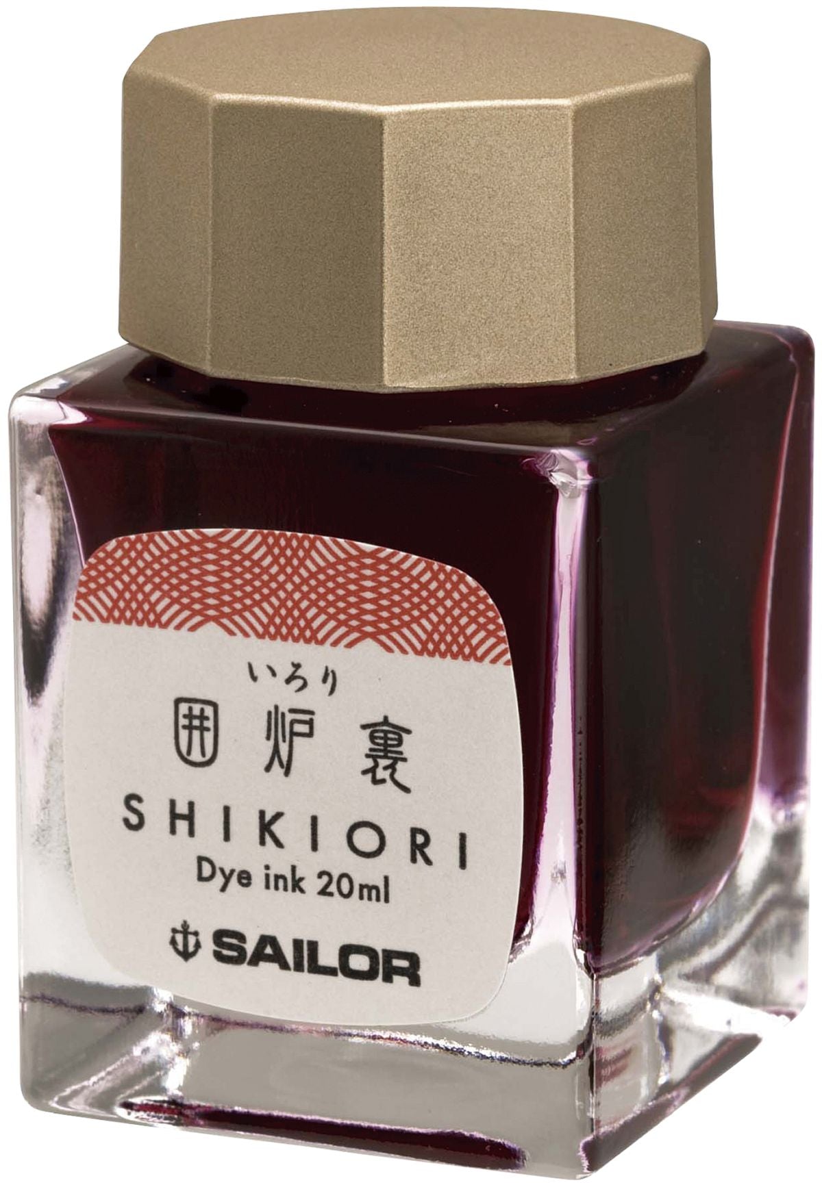 Sailor jentle ink - neue Verpackung Irori (rot)
