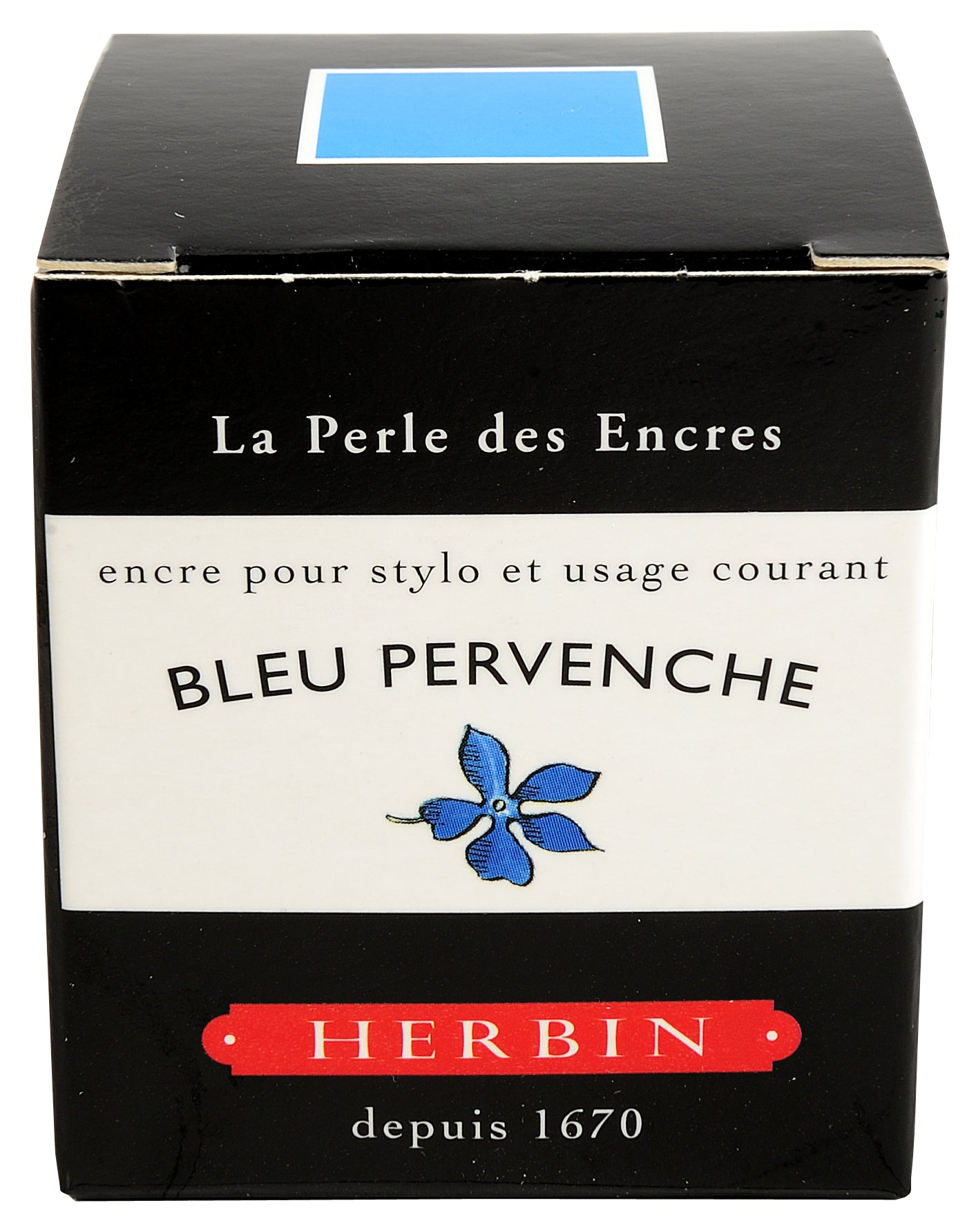 Herbin Tintenflakon Hellblau 30 ml / bleu pervenche