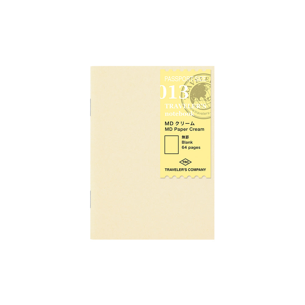 Traveler&#39;s Notebook Company - Passport - Midori Papier Refill Cream (013)