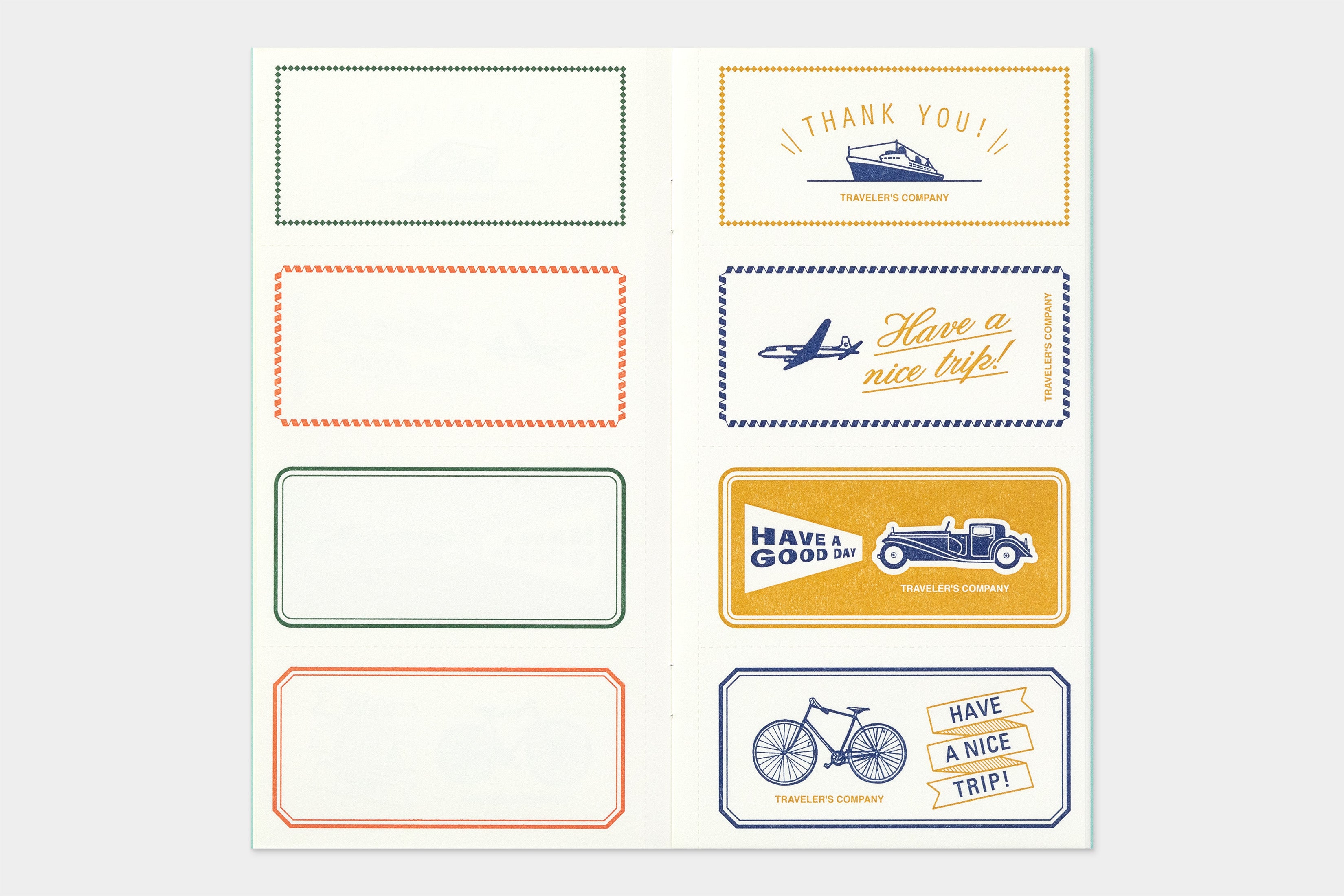 LTD Traveller`s Notebook Refill Message Card