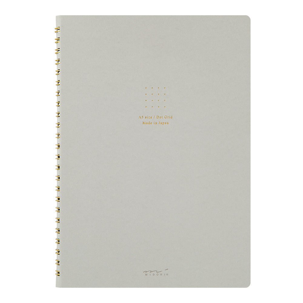 Midori Color Dot Ringbuch - Grey