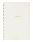 Midori - Color Dot Ringbuch, White