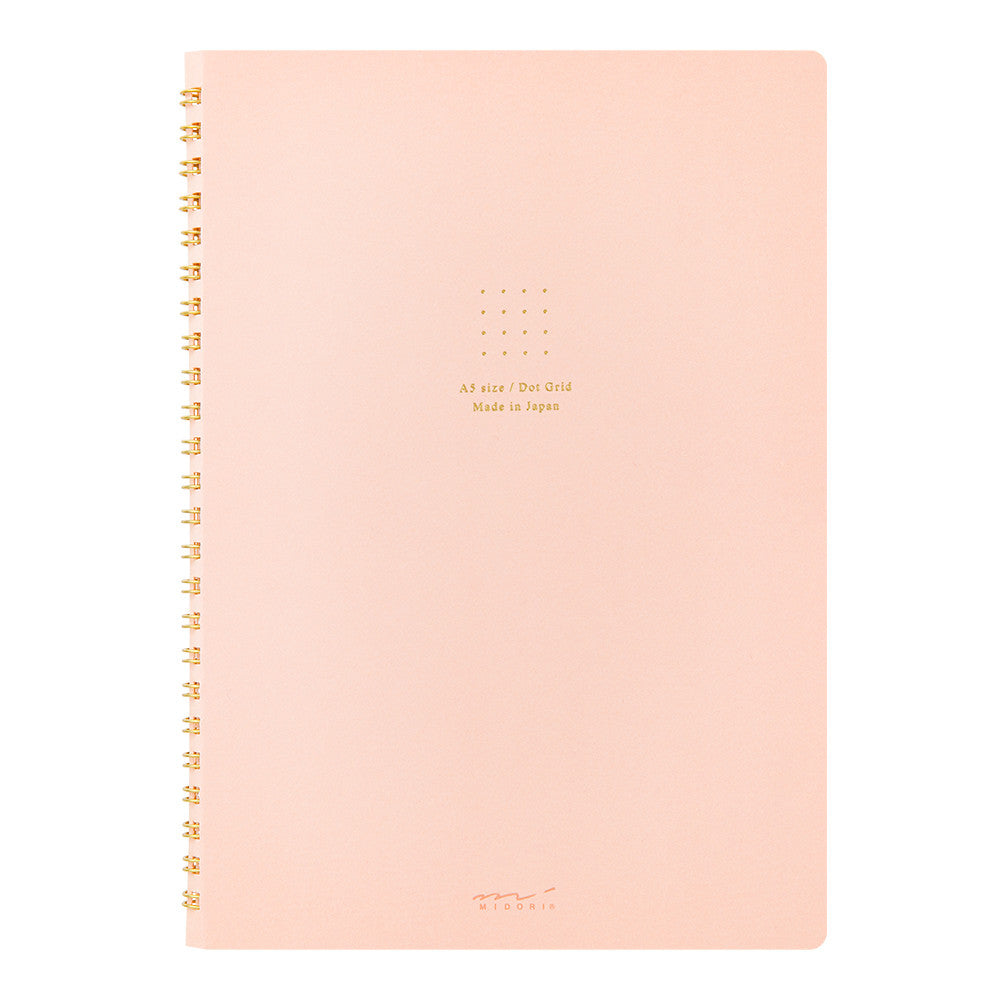 Midori Color Dot Ringbuch - Pink