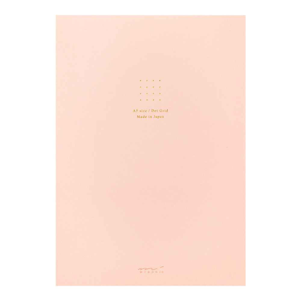 Midori Schreibblock Color Dot - Pink