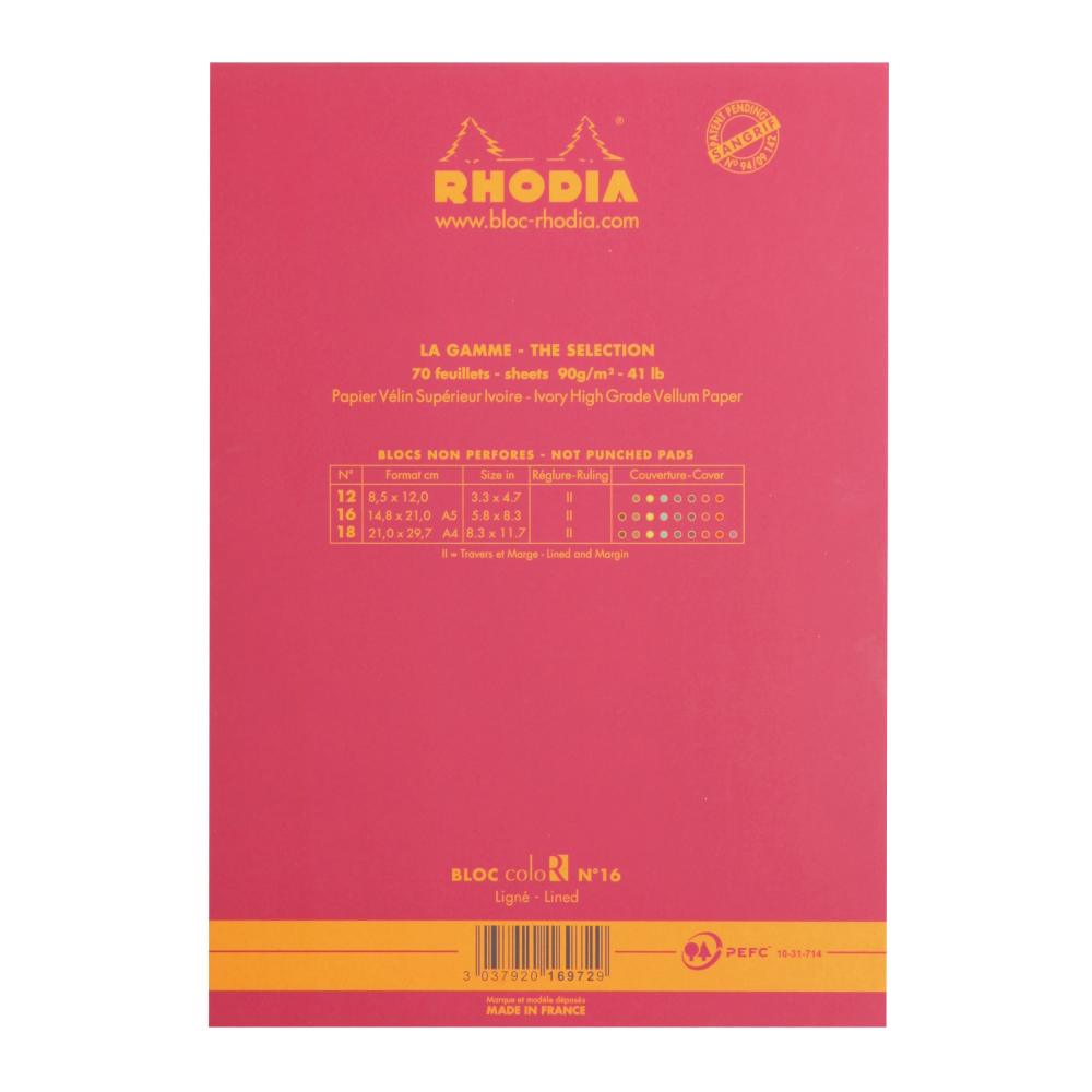 Rhodia ColoR - A5 himbeer