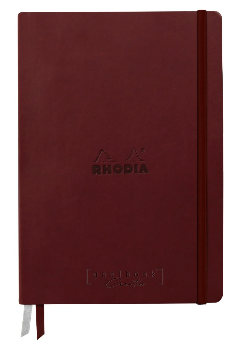 Rhodia Creation Goalbook Weinrot