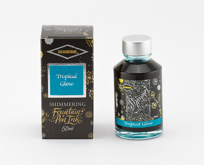 Diamine Shimmering Ink - Tropical Glow, 50 ml