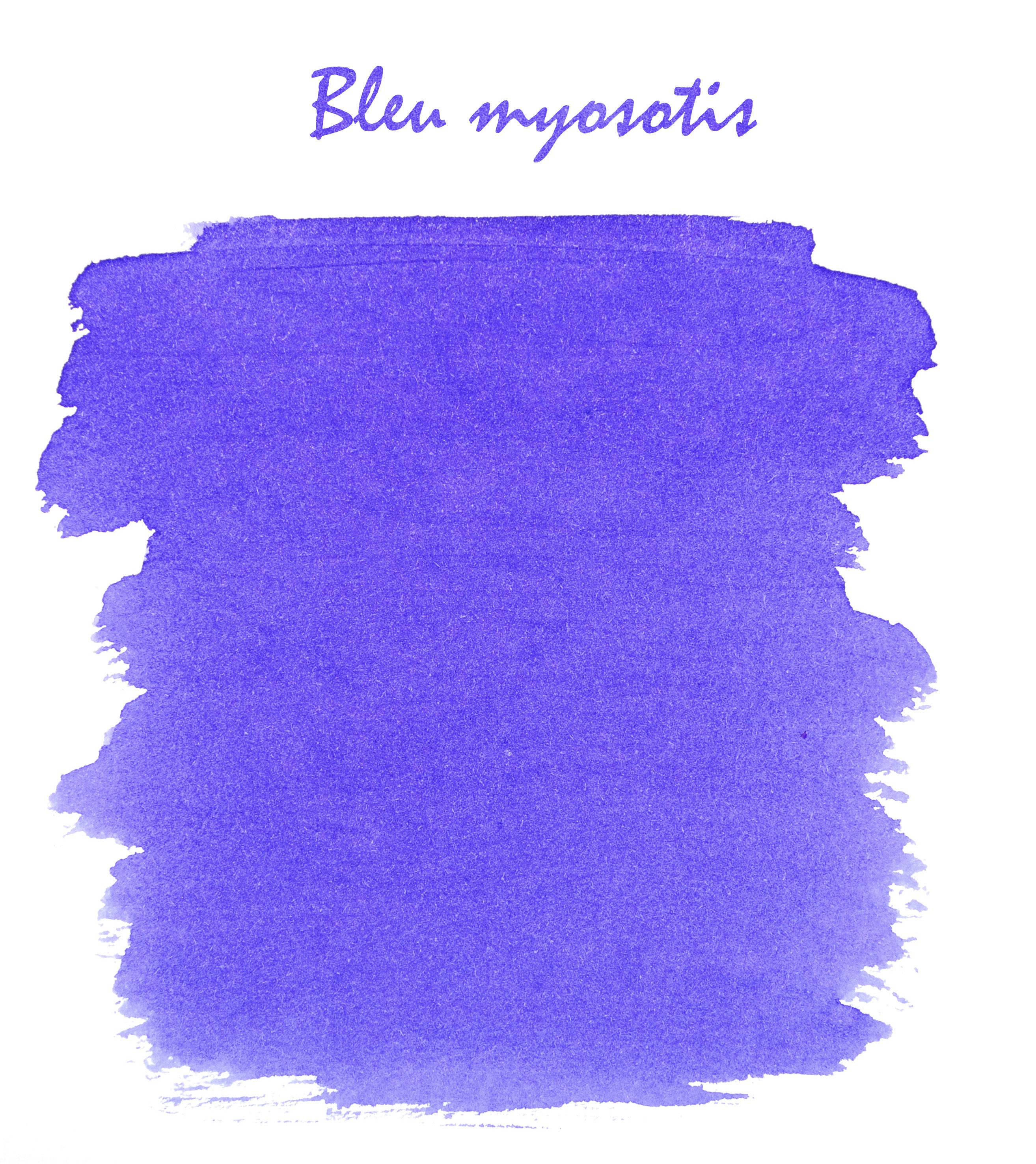 Tinte Blau Vergissmeinnicht, 6 Patronen / bleu myositis