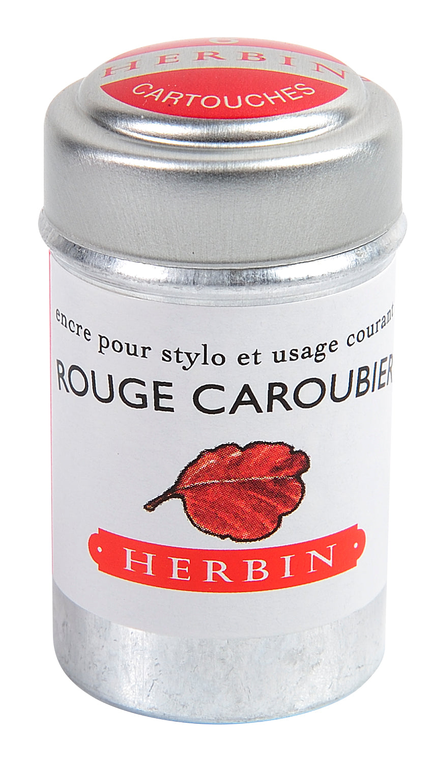 Herbin - Rouge caroubier (johannisrot), 6 Patronen