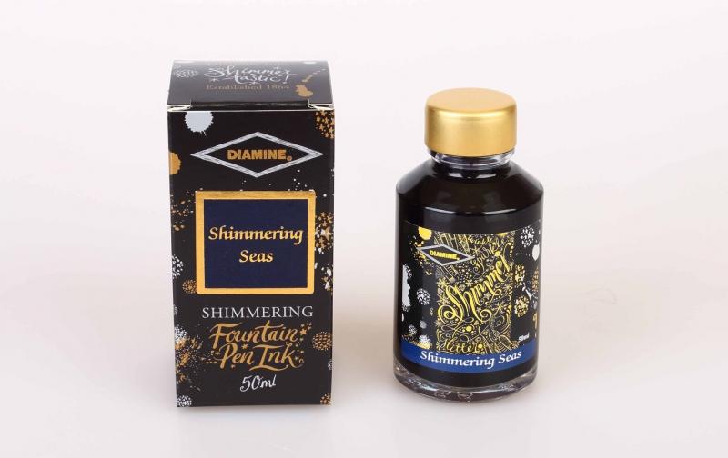 Diamine Shimmering Ink - Shimmering Seas, 50 ml