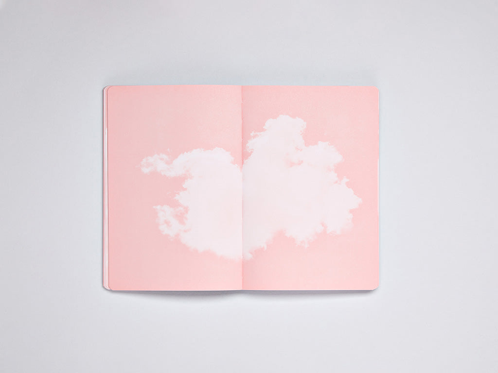 Nuuna Notizbuch - Inspiration Cloud Pink