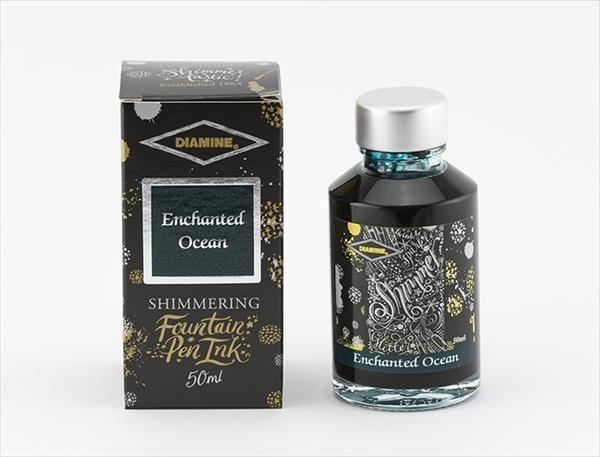 Diamine Shimmering Ink - Enchanted Ocean, 50 ml