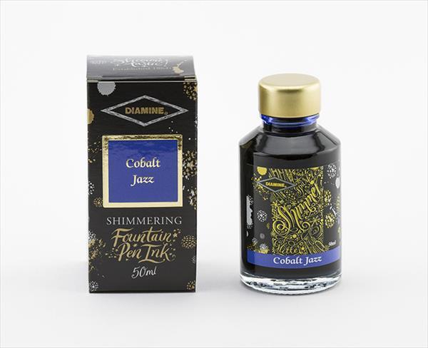 Diamine Shimmering Ink - Cobalt Jazz, 50 ml