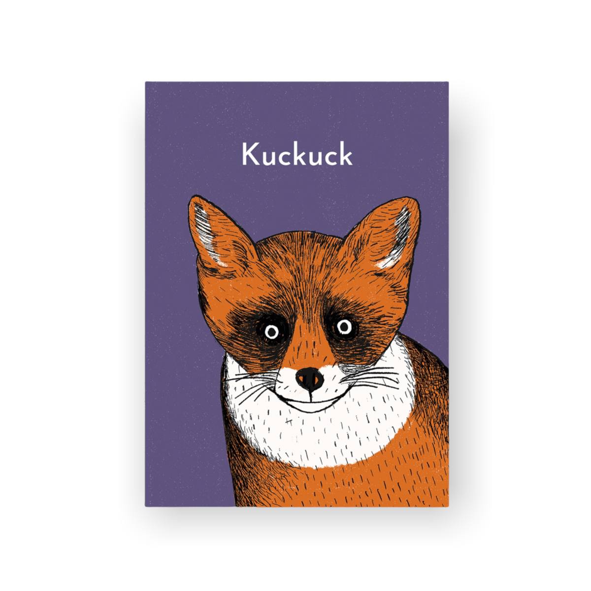 Postkarte Fuchs
