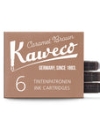 Kaweco Tintenpatronen, 6 Stück caramel brown