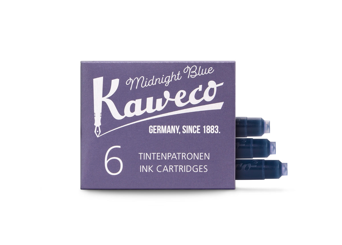 Kaweco Tintenpatronen, 6 Stück midnight blue