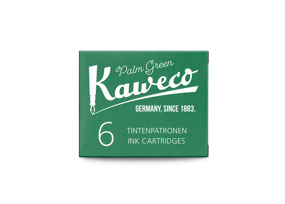 Kaweco Tintenpatronen, 6 Stück palm green