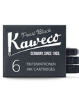 Kaweco Tintenpatronen, 6 Stück Pearl Black