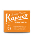 Kaweco Tintenpatronen, 6 Stück sunrise orange