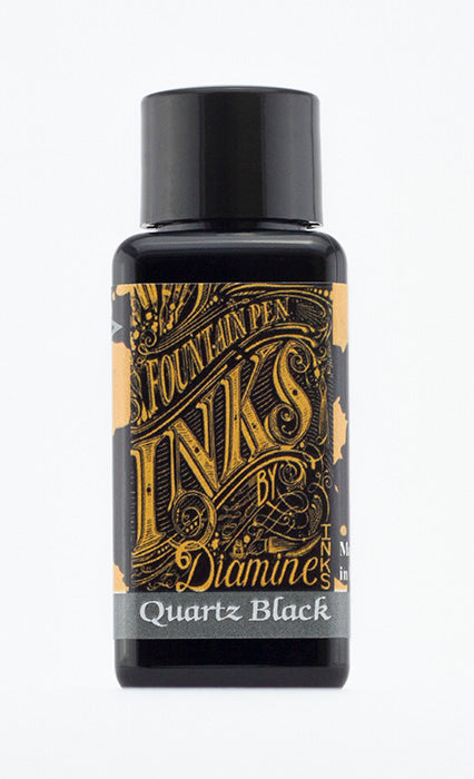 Diamine Tinte - quartzschwarz / quartz black 30 ml
