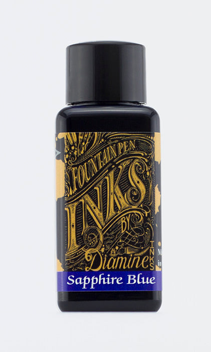 Diamine Tinte - saphirblau / sapphire blue 30 ml