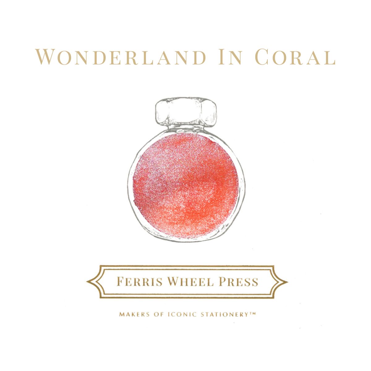 Ferris Wheel Press - Wonderland in Coral, 38 ml