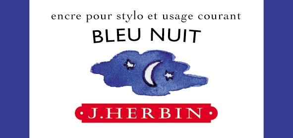 Herbin - Bleu nuit (nachtblau), 30 ml