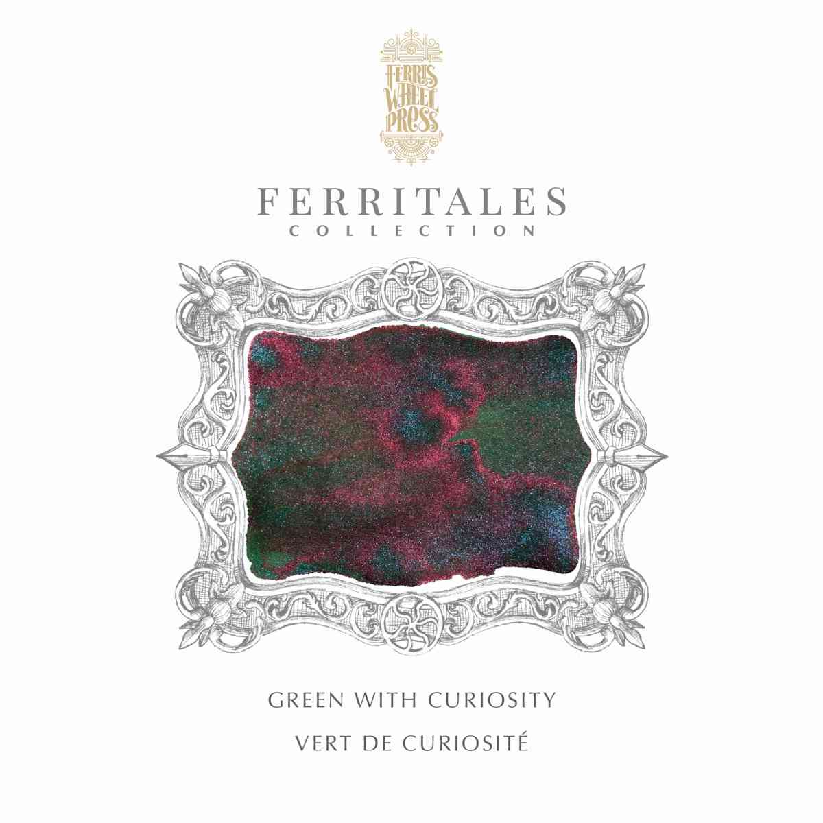 Ferris Wheel Press - Ferritales Ink - Green with Curiosity, 20 ml