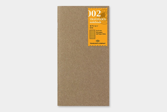 Traveler&#39;s Notebook Company - Notebook Refill kariert (02)
