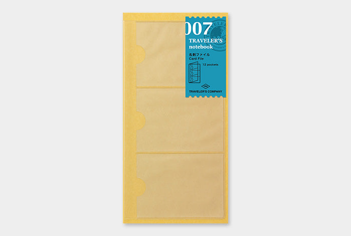 Traveler&#39;s Notebook Company - Notebook Refill Card File (07)
