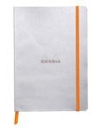 Rhodia Flexbuch A5 dotted silber